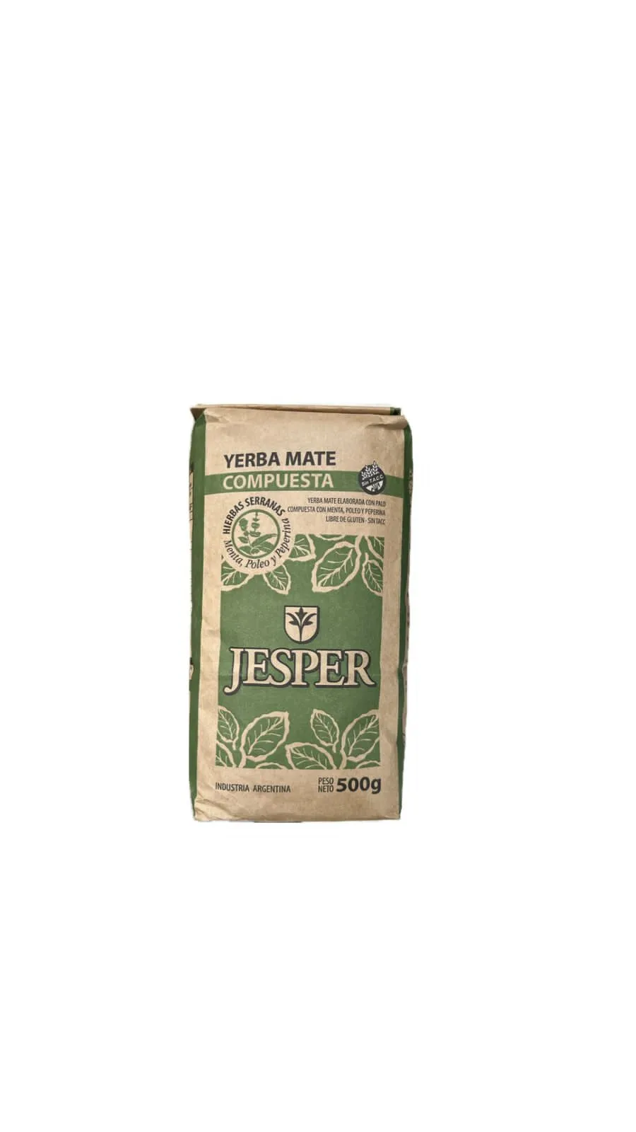 YERBA MATE JESPER COMPUESTA l PRECIO POR MEDIO KILO
