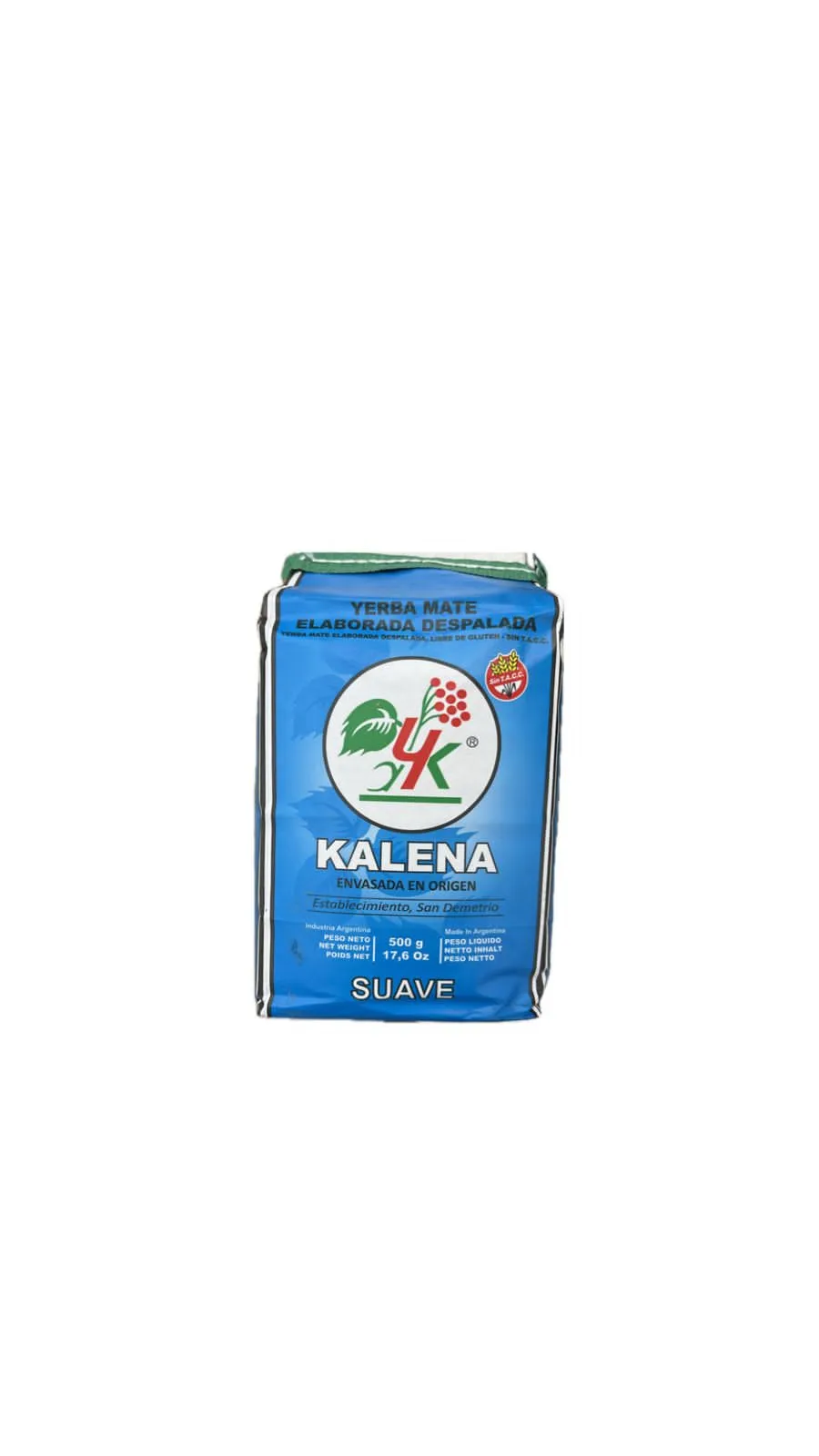 YERBA MATE KALENA SUAVE l PRECIO POR MEDIO KILO