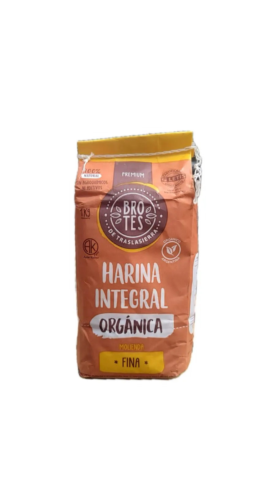 HARINA INTEGRAL FINA l BROTES TRASLASIERRA 1k