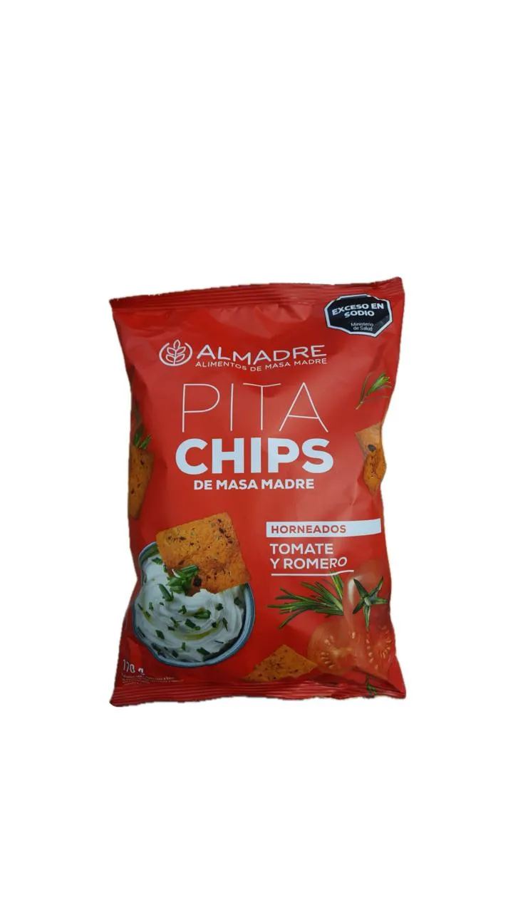 PITA CHIPS TOMATE Y ROMERO l ALMADRE 170gr