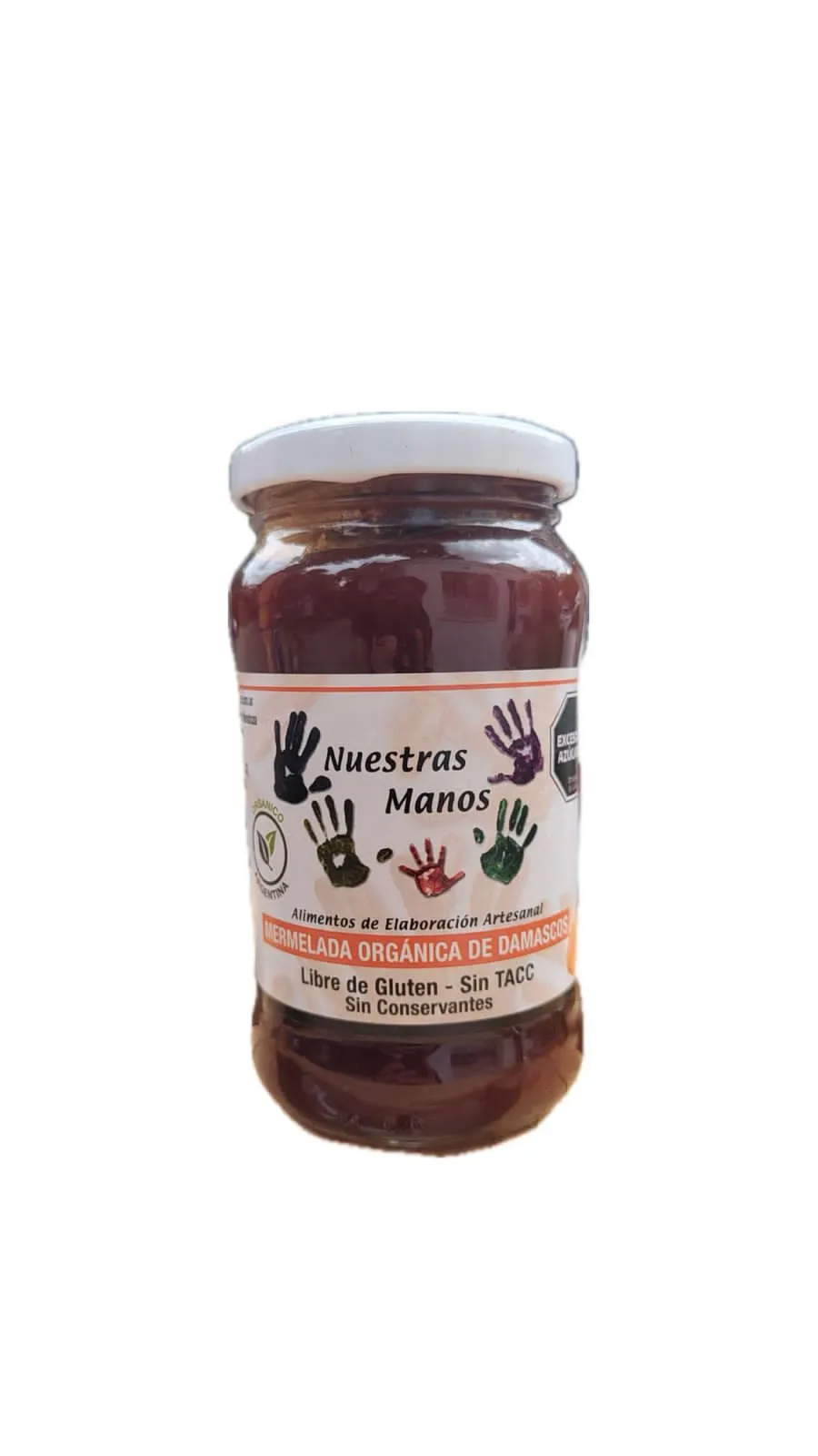 MERMELADA DE DAMASCO l NUESTRAS MANOS 400g