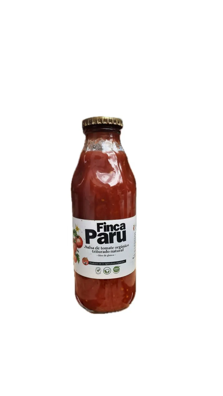 TOMATE TRITURADO l FINCA PARU 500cc