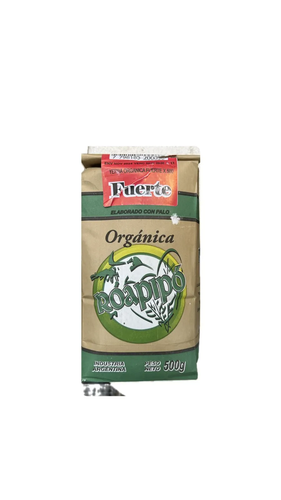 YERBA MATE ROAPIPO FUERTE l PRECIO POR MEDIO KILO