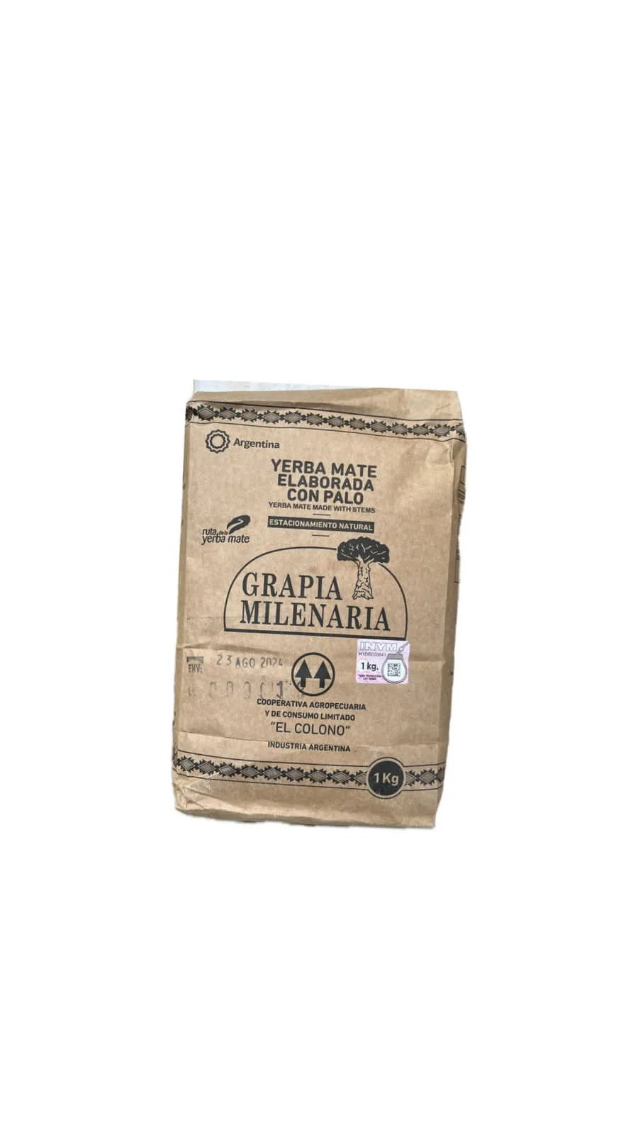 YERBA MATE GRAPIA MILENARIA l PRECIO POR KILO