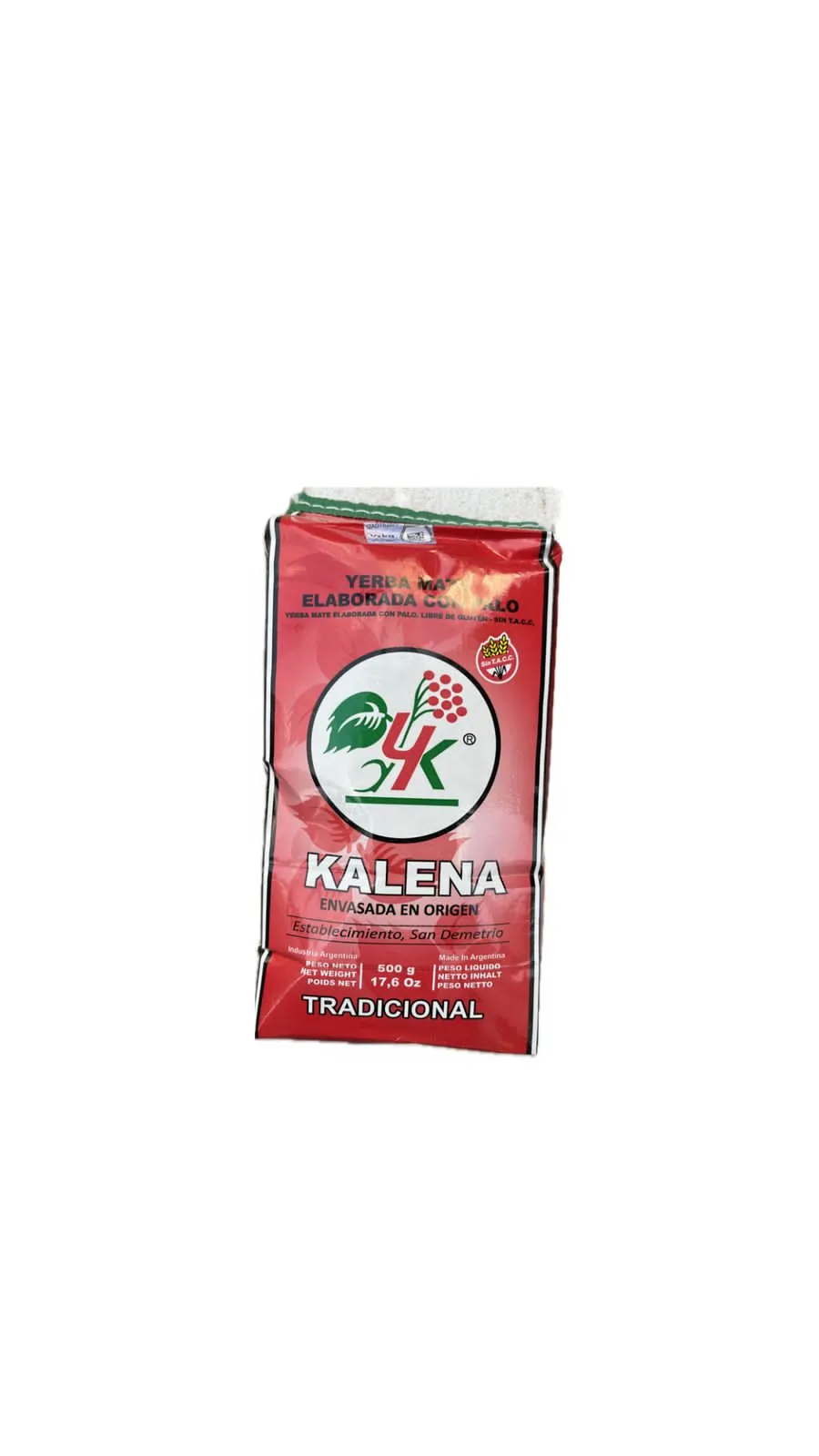 YERBA MATE KALENA TRADICIONAL l PRECIO POR MEDIO KILO