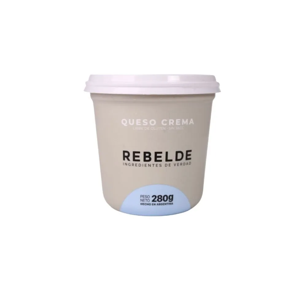 QUESO CREMA l REBELDE 280g